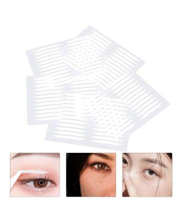 DOITOOL 30 Sheets Double Sided Double Eyelid Sticker Eyelid Lifter Strip Double Eyelid Makeup Kit Double Eyelid Cream Clear Stickers Woman Double Eyelid Sticker Fiber Strip Tape Eyes White - Buy Online on GoSupps.com