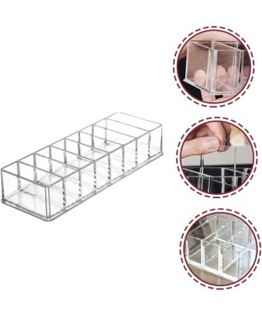Beavorty 4pcs Box Makeup Storage Box Acrylic Organizers Tuba Stand Eye Shadow Holder Make up Eye Shadow Box - Buy Online on GoSupps.com