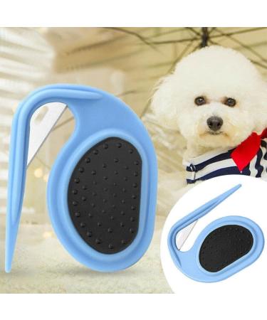 Pulunto Dog Comb Set for Pets - 4-Piece Fur Care Kit - Knot Remover Brush & Trimmer for All Sizes - Black - Buy Online on GoSupps.com