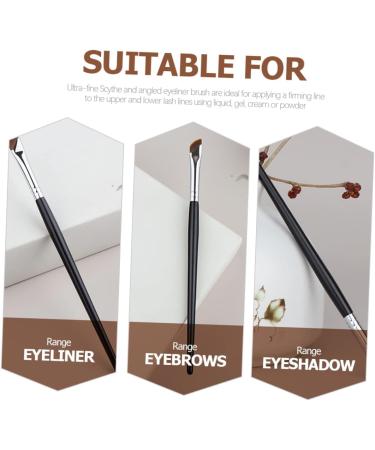 Didiseaon 2pcs Eyebrow Brush Makeup Brush Eye Liner Brush Angled Concealer Brush Flat Fine Tip Miss - Buy Online on GoSupps.com