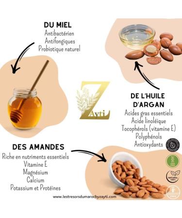 Amlou with Almonds & Argan Oil - 100% Pure & Natural Spread - 400g Jar New Format - Buy Online on GoSupps.com