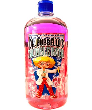 Dr. Bubbello's Bubble Bath Bubble Gum Scented 33.8 oz Cruelty Feee