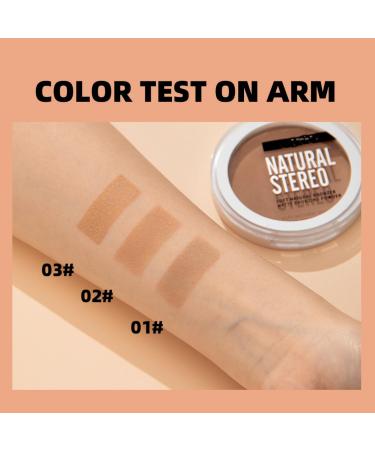 MAEPEOR Face Bronzer Powder Palette - 6 Buildable Matte Colors for Natural Contour | Long Lasting & Sweat Proof Makeup | International Shipping Available - Buy Online on GoSupps.com