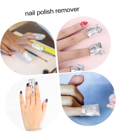  BIUDECO 500-Count Gel Nail Polish Remover Kit with Aluminum Foil for Easy Soaking Safe for Home Use - Buy Online on GoSupps.com