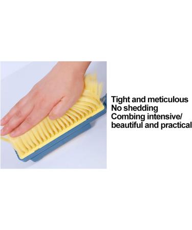 Hand Broom Brush with Roller Lint Sticker - Soft Bristles Pet Hair Cleaner for Clothes Sofa & Car Seats - Size D | International Shipping - Buy Online on GoSupps.com