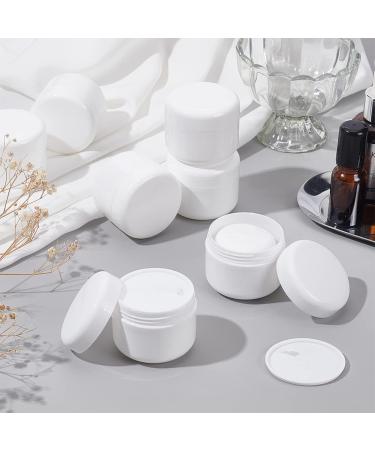 BENECREAT 16 Pack 50ml Cosmetic Sample Containers - Empty Travel Jars with Lids & Spoons for Creams & Lotions - Buy Online on GoSupps.com