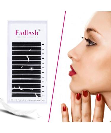 Fadlash Easy Fan Lashes D Curl 0.05 17mm - Russian Volume Eyelash Extensions for Natural Look - Self Fanning Eye Lashes - Automatic Blooming Technology - 0.05D - Buy Online on GoSupps.com