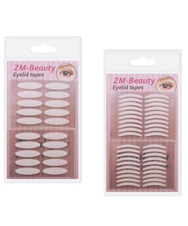 2 Packs/800Pcs Natural Invisible Single Side Eyelid Tape Stickers Medical-use Fiber Eyelid Lift Strip Instant Eye Lift Without Surgery Perfect for Uneven Mono-Eyelids
