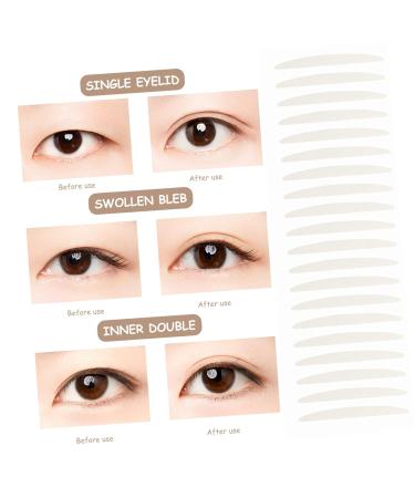 Didiseaon 20 Sheets Double Eyelid Sticker Beauty Supplies Invisible Eye Stickers Eye Lift Tape Invisible Tape Double Sided Adhesive Tape Two Sided Tape Double Sides Tape Patch Eyes - Buy Online on GoSupps.com