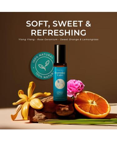 Gya Labs Citronella & Stress Relief Roll On Set - Essential Oils Aromatherapy Roll On with Essential Oil Set - 2x0.34 fl oz - Buy Online on GoSupps.com