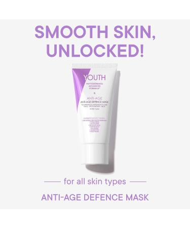 YOUTHPHYTO Advanced Anti-Age Defence Mask - Nourishing & Antioxidant Facial Treatment (1.8 oz) | International Shipping Available - Buy Online on GoSupps.com