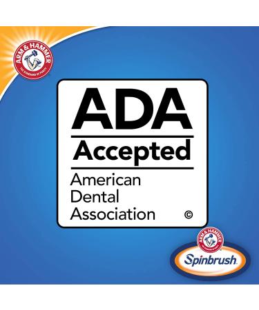 Arm & Hammer Spinbrush Pro Series White Electric Toothbrush Replacement Brush Heads - Soft Bristles 2 Count (Pack of 2) - Buy Online on GoSupps.com