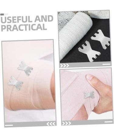 100pcs Aluminum Fastener Clips - Convenient Outdoor Buckle Supply & Portable Fixators - Buy Online on GoSupps.com