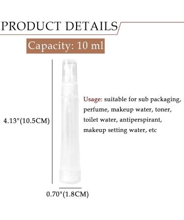 Vtrem 10ML Refillable Perfume Atomizer | Portable Travel Spray Bottle for Perfume & Cologne - Buy Online on GoSupps.com