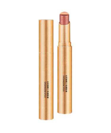 Eyeshadow stick cream eyeshadow 3color gradient waterresistant eyeshadow with glitter eyeshadow in B