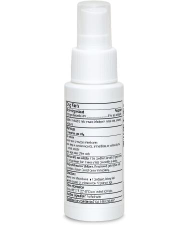 (3 Pack) Globe Hydrogen Peroxide 3% First Aid Antiseptic Spray 2 Fl. Oz - Convenient Pump Bottle - Buy Online on GoSupps.com