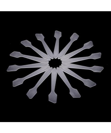 G2PLUS 100 PCS 8CM Disposable Facial Cream Spatulas - Frosted Makeup Mask Tip Scoops - Buy Online on GoSupps.com