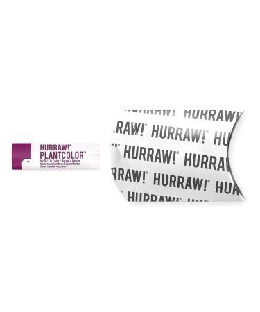 Hurraw! Plantcolor Lip Color No. 3 - Pink/Purple Shade | Highly Pigmented 100% Plant-Based Vegan Lip Tint & Lipstick Alternative | Natural & Easy to Apply | Buildable Formula | Made in USA - Buy Online on GoSupps.com