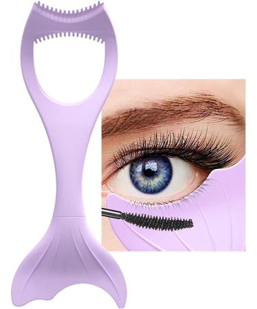 Silicone Eyeliner Stencil - Multi-Purpose Eyebrow Stencils | Eyeliner Stencils Quick Makeup Tool for Eyes for Beginners Makeup Applicator Tool for Winged Eyeliner Guanglu Purple - Buy Online on GoSupps.com