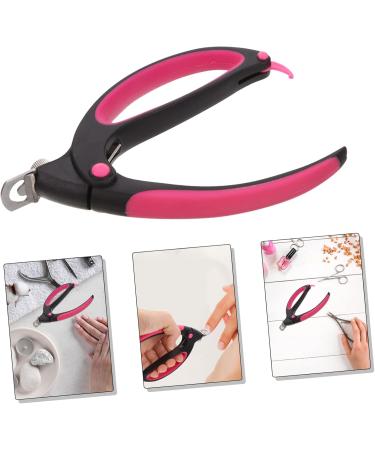 Housoutil A Cross-Type Shear Fake Nail Tip Cutters One-line Fingernail Nail Trimming Tool U- Shaped Cuticle Acrylic Stainless Steel Artificial - Buy Online on GoSupps.com