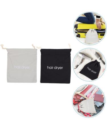 Healeved 2pcs Hair Dryer Storage Bag Hair Dryer Carrying Bags Travel Hair Dryer Bag Drawstring Bags Hair Blower Bag Outdoor Hair Dryer Bags Anti-scratch Bags Hair Dryer Receive Bag - Buy Online on GoSupps.com