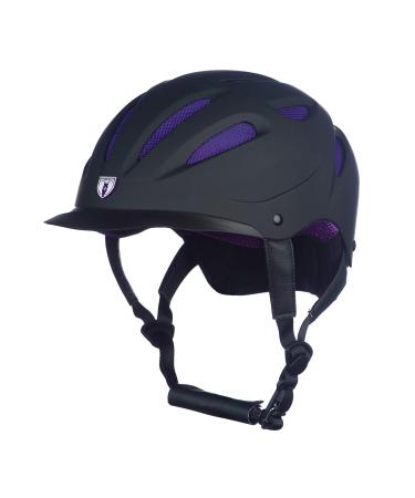 Tipperary Sportage Hybrid Helmet M Black/Purple