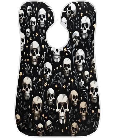 Buy Halloween Skull Beard Bib Apron - Ultimate Beard Hair Catcher for Men | Perfect Gift for Dad & Husband | Fast International Shipping - Buy Online on GoSupps.com