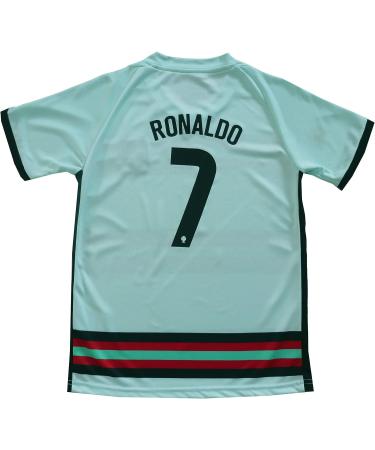 LeenBD Ronaldo #7 Away Kids Soccer Jersey & Shorts Set - Youth Sizes 8-9 Years - Away 26 - Buy Online on GoSupps.com