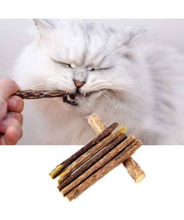 nuoshen 30 Pcs Chew Sticks for Cats Catnip Sticks Cat Sticks Cat Chew Toy Cat Teething Toys Natural Wood Sticks for Cats Play and Relax - Buy Online on GoSupps.com