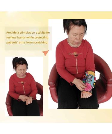 Sensory Fidget Sleeve for Alzheimer Patients - Anxiety Relief & Dementia Therapy - Buy Online on GoSupps.com