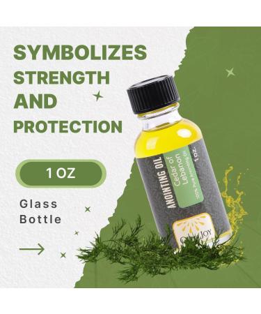 Anointing Oil - Cedar of Lebanon - Used During Prayer & Church- 1Oz Anointing Oil for Prayers Oil of Joy - Buy Online on GoSupps.com