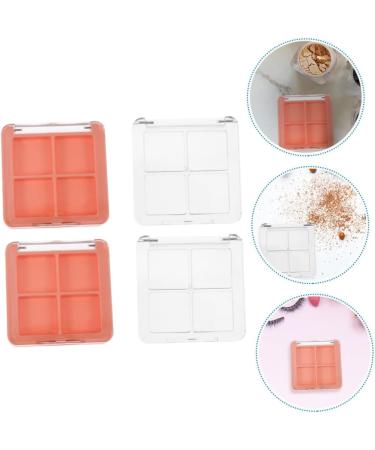 DOITOOL 16 Pcs 4 Eye Shadow Box Highlighters Storage Case Plastic Mini Eyeshadow Boxes Make up Animal Plate - Buy Online on GoSupps.com