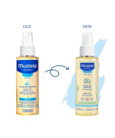 Mustela Baby Oil 3.38 fl oz | Nourishing & Gentle Skin Care for Babies - Buy Online on GoSupps.com