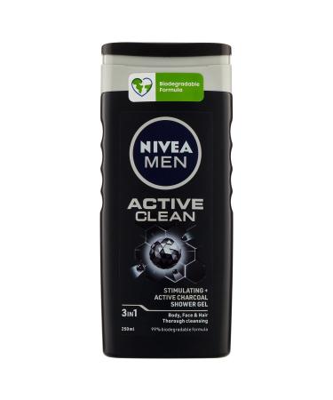 Nivea Men Active Clean Shower Gel 250 ml