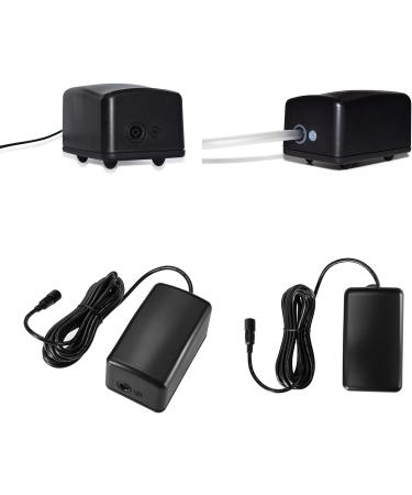 Decdeal Solar Pond Aerator Air Pump - Night & Day Oxygen Pump for Garden Pond & Aquarium - Buy Online on GoSupps.com
