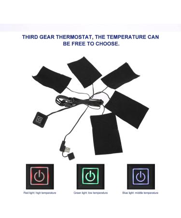 USB Fabric Heater - Adjustable Temperature for Neck Back & Abdominal Relief | Portable & Lightweight - Buy Online on GoSupps.com
