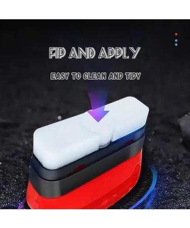 Automotive Oil Film Cleaning Brush 120ml Car Glass Oil Film Stain Removal Cleaner Glass Cleaning Board Cleaner with Sponge for Windshield Improves Clarity and Visibility (2pcs-Brushes+2refill) - Buy Online on GoSupps.com