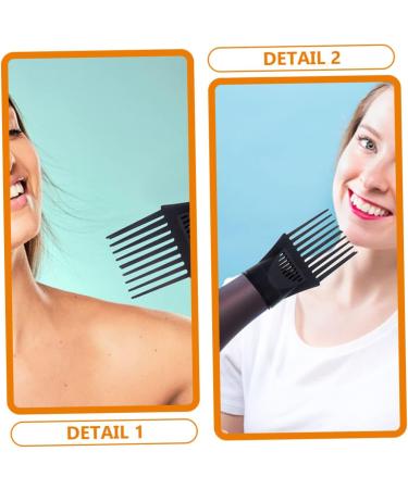 Hemoton 10 Pcs Hair Dryer Comb Accessories Combs Hair Blow Dryer Hair Dryer Accessory Concentrator Modeling 13x6cmx2pcs Blackx2pcs - Buy Online on GoSupps.com