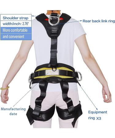 HeeJo Climbing  Safety Safe Seat Belt for Outdoor Tree Climbing  Outward Band Expanding Training Large Size Climbing Gear - Buy Online on GoSupps.com