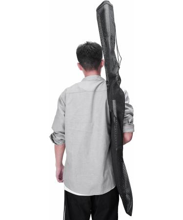 MOPHOEXII Paddle Bag | Kayak, Canoe, Sup | Drawstring Mesh, Adjustable Shoulder Strap | Quick Dry, Black - 1 Pack - Buy Online on GoSupps.com