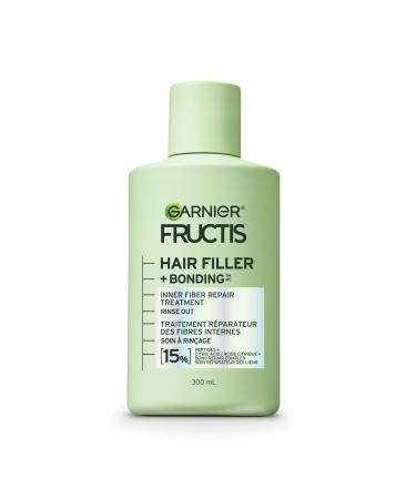 Garnier Fructis Hair Filler + Bonding Fiber Repair Pre-Shampoo Treatment For Damaged Hair Repairs & Strengthens Broken Bonds Fills Hair with Strength 7 Layers Deep 300ml Step 1: Pre-Shampoo 300 ml (Pack of 1)