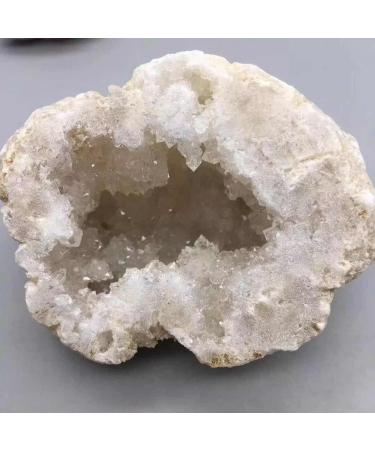 100G-120G Natural White Crystal Geode Quartz Rough Cluster 1pc HOMEZHOU - Buy Online on GoSupps.com