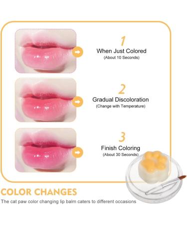 minkissy Cats Paw of Color Changing Moisturizing Lipstick Moisturizing Lip Gloss for Fall and Winter Lip Stain Nourishing Lip Care for Dry Lips 1 - Buy Online on GoSupps.com