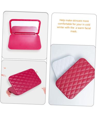 POPETPOP Mask Heater Portable Heater Portable Vanity Mirror Portable Makeup Mirror Facial Mask Warmer Care Abs Heating Instrument - Buy Online on GoSupps.com