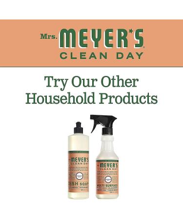 Mrs. Meyer's Geranium Hand Soap Refill 33 Fl. Oz - Biodegradable Formula with Essential Oils - Buy Online on GoSupps.com