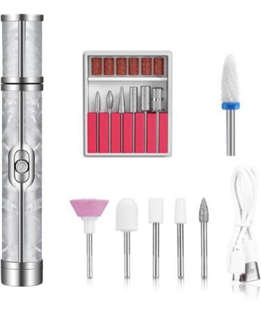 Rechargeable Electric Nail File | Pedicure Nail Drill Kit - Electric Cordless Nail Polishers for Edge Shaping Polishing Conditioning - Buy Online on GoSupps.com