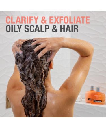 Neutrogena Exfoliating Shampoo for Oily Hair - Clarify & Shine with Pink Grapefruit, 12oz (Pack of 3) | Paraben & Phthalate-Free, Color-Safe - Buy Online on GoSupps.com