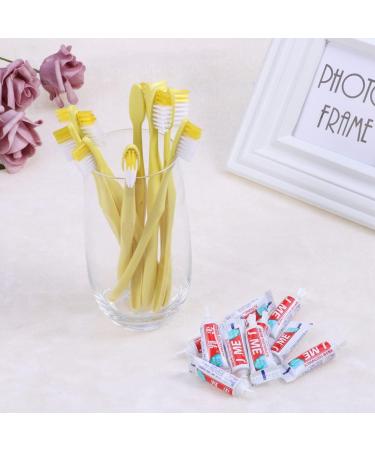 10 PCS Tooth Hygiene Travel Accessories - Portable Toothpaste & Toothbrush Set - Ideal for Oral Care on the Go - Buy Online on GoSupps.com