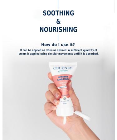 CELENES by Sweden - Cloudberry Intensive Hand Cream Alcohol-free Fragrance-Free and Paraben Free All Skin Types - 75 ml - Buy Online on GoSupps.com