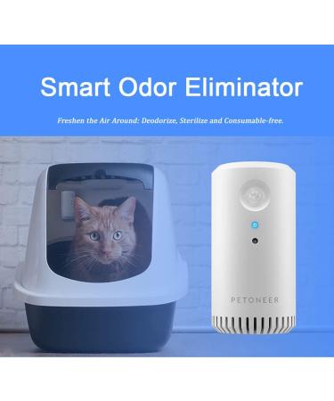Intelligent Pet Deodorant & Air Purifier - Odor Remover for Cats & Dogs | Infrared Sensing Litter Box & Car Spot Odor Eliminator - Buy Online on GoSupps.com